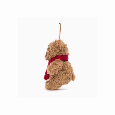 Jellycat Bartholomew Decoration Bear UK | 59748CKBI